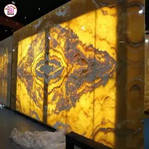 Backlit White Stone